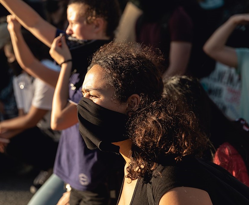 Girl With Mask - BLM Protest - San Francisco, CA June 3, 2020